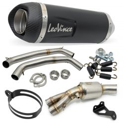 Échappement LeoVince LV One EVO Black Edition Yamaha Tracer 700 GT 2019-2020 / MT-07/FZ-07 2017-2020
