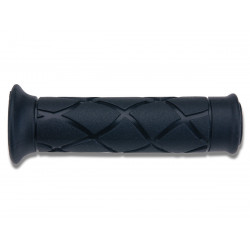 GRIPS PAIR BLACK DOMINO STYLE - 06303455 | Dr Rider