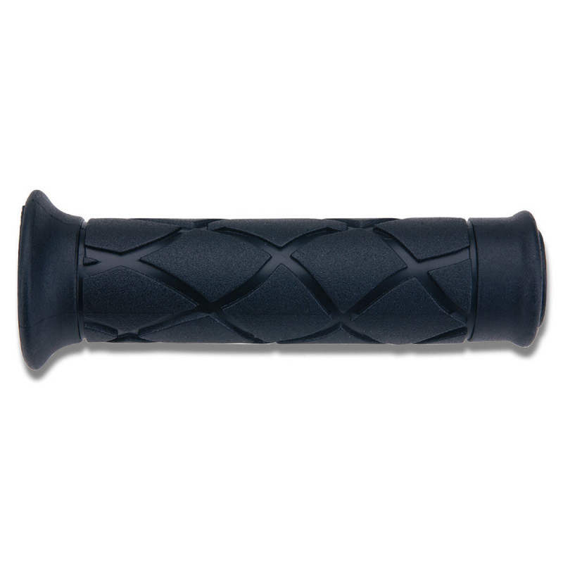 GRIPS PAIR BLACK DOMINO STYLE - 06303455 | Dr Rider