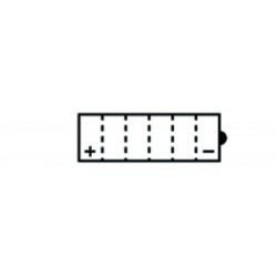 Batterie TECNIUM conventionnelle avec pack acide - BB9-B