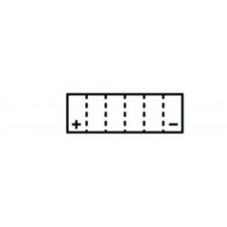 Batterie TECNIUM sans entretien avec pack acide - BTX12-BS