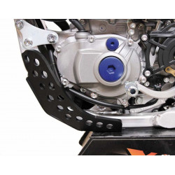 SKID PLATE 6MM YZ/XE250F BK - 05061993