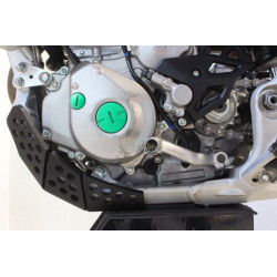 SKID PLATE 6MM KX450 19-23 BK - 05061996