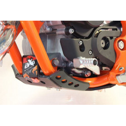 SKID PLATE 6MM SX/TC/MC65 BK - 05061999