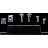 SKID PLATE 6MM KX250 21- BK - 05062002