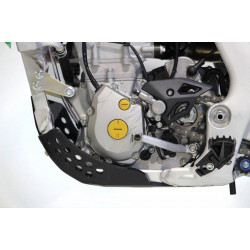 SKID PLATE 6MM KX250 21- BK - 05062002