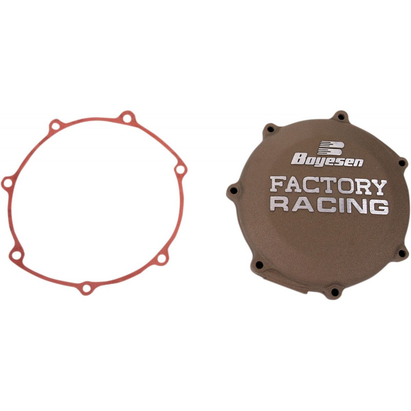 Couvercle d'embrayage Boyesen Factory Racing magnésium - Yamaha YZ250F / WR250F 2001-2013 - Dr Rider