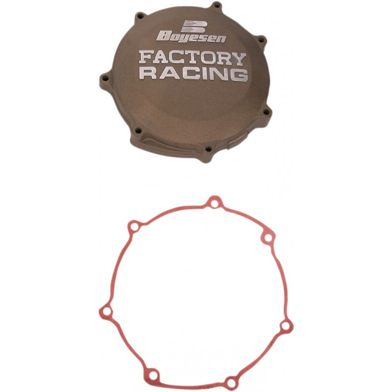 Couvercle d'embrayage Boyesen Factory Racing magnésium - Yamaha YZ450F 2003-2009 / WR450F 2003-2015 - Dr Rider