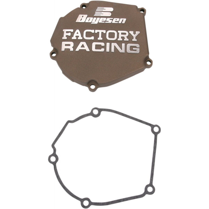 Couvercle d'allumage Boyesen Factory Racing magnésium - Kawasaki KX250 2005-2007 - Dr Rider