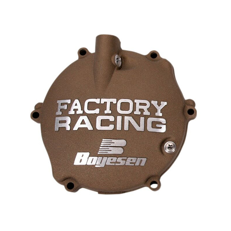 Couvercle d'embrayage Boyesen Factory Racing magnésium - Yamaha YZ125 1994-2004 - Dr Rider