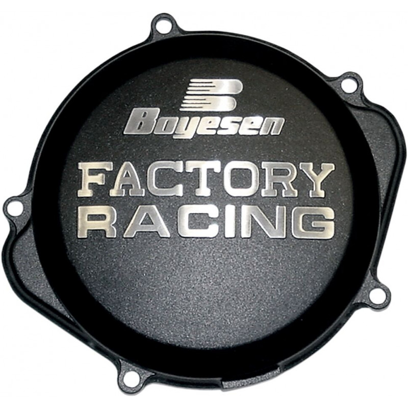 Couvercle d'embrayage Boyesen Factory Racing noir - Honda CRF250R 2004-2009 - Dr Rider