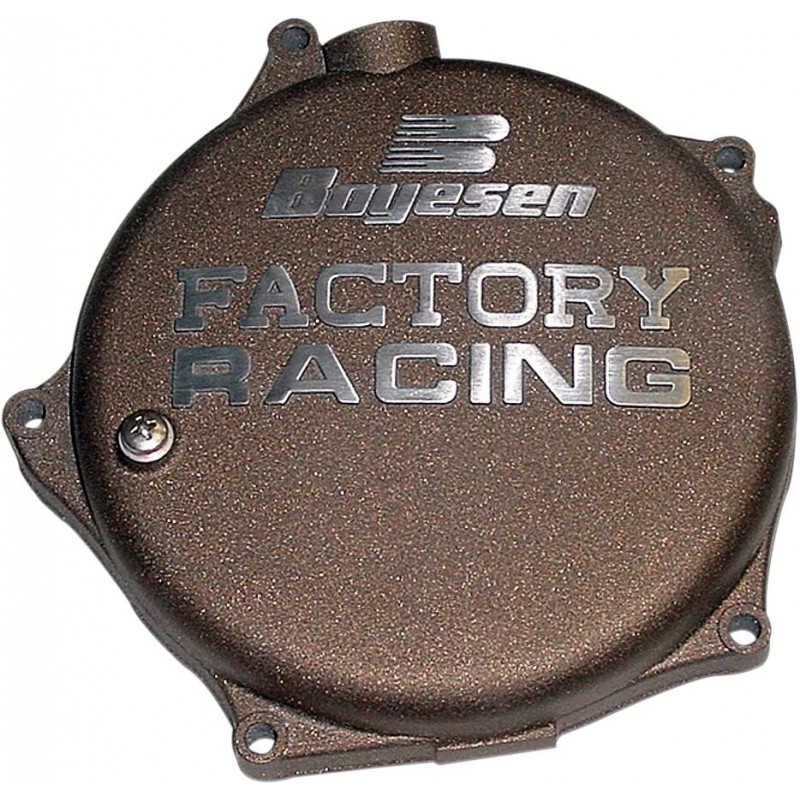 Couvercle d'embrayage Boyesen Factory Racing magnésium - Kawasaki KX250F 2004-2008 / Suzuki RM-Z250 2004-2006 - Dr Rider