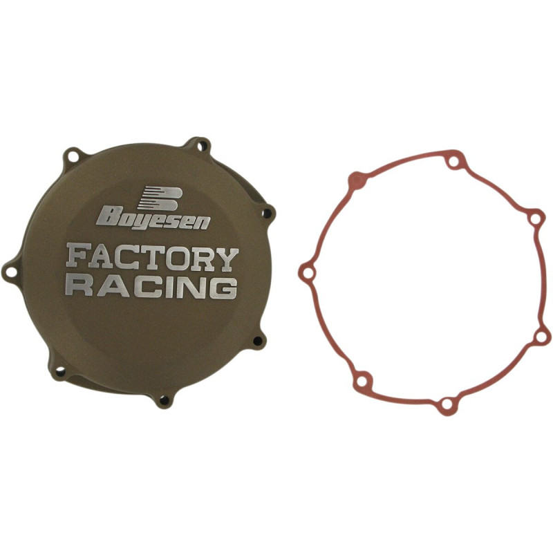 Couvercle d'embrayage Boyesen Factory Racing magnésium - Yamaha YFZ450 2004-2013 / YFZ450R 2009-2026 - Dr Rider