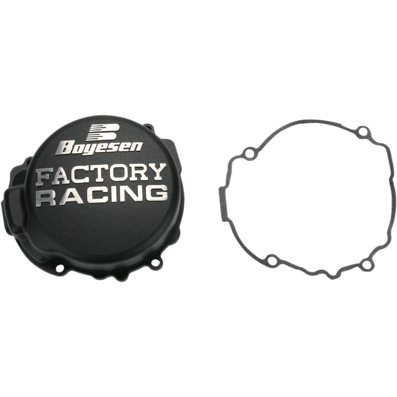 Couvercle d'allumage Boyesen Factory Racing noir - KTM 125/150/200 2001-2012 - Dr Rider
