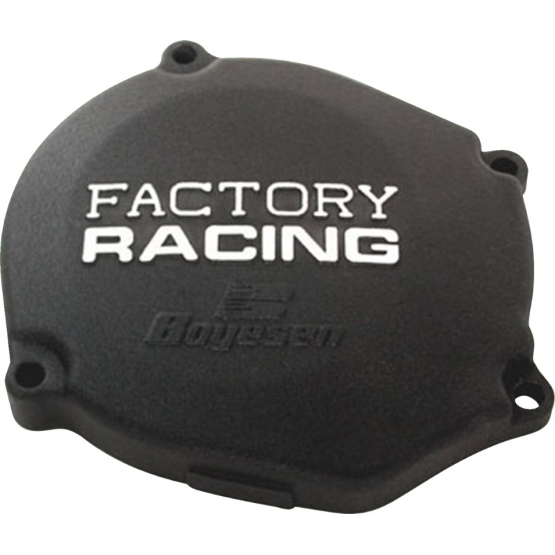 Couvercle d'allumage Boyesen Factory Racing noir - Yamaha YZ85 2002-2026 / YZ65 2018-2026 - Dr Rider