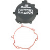 Couvercle d'embrayage Boyesen Factory Racing noir - Kawasaki KX100 1998-2021 - Dr Rider