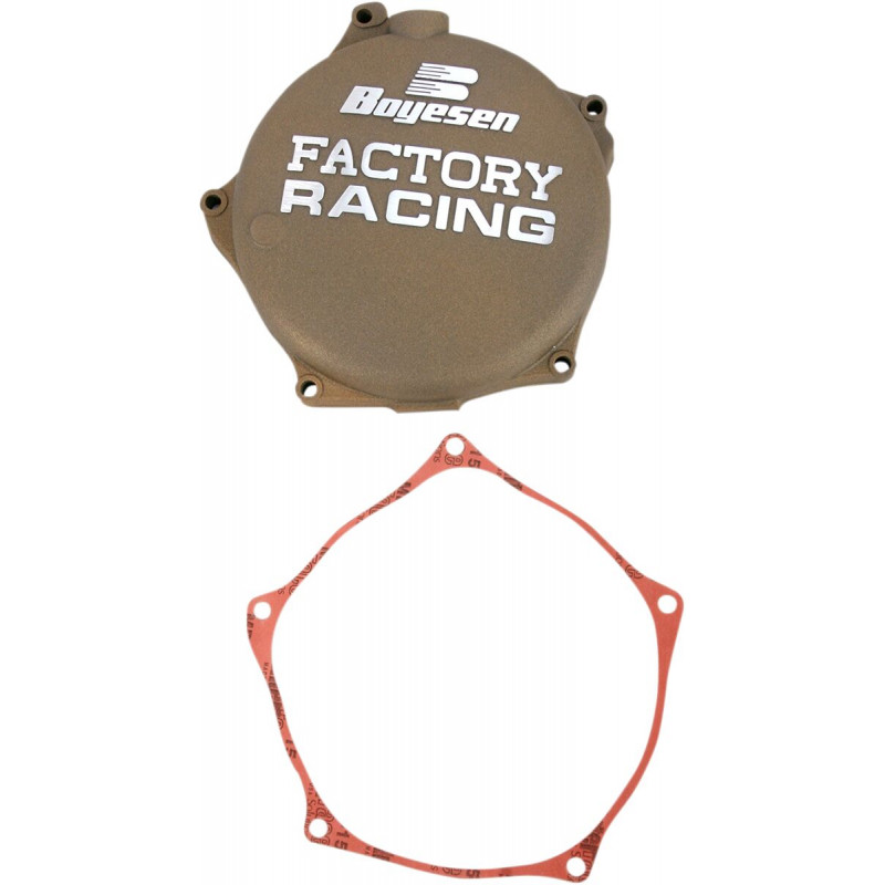 Couvercle d'embrayage Boyesen Factory Racing magnésium - Kawasaki KX250F / KX250 2009-2020 - Dr Rider