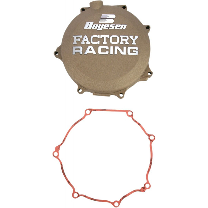 Couvercle d'embrayage Boyesen Factory Racing magnésium - Kawasaki KX450F 2006-2015 - Dr Rider