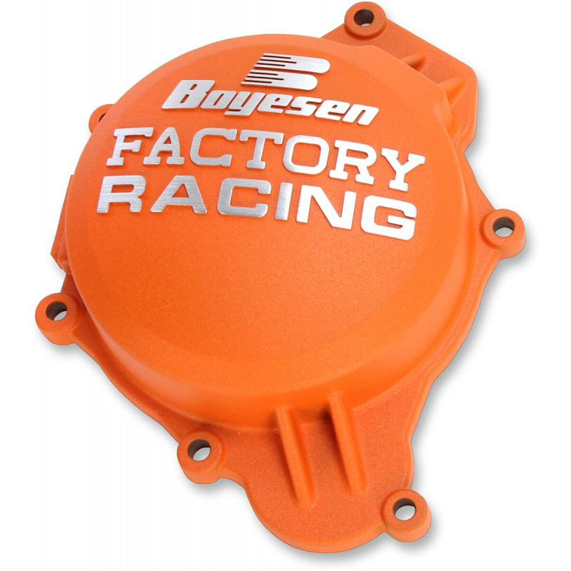 Couvercle d'allumage Boyesen Factory Racing orange - KTM / Husqvarna / GasGas 125/150 2017-2023 - Dr Rider
