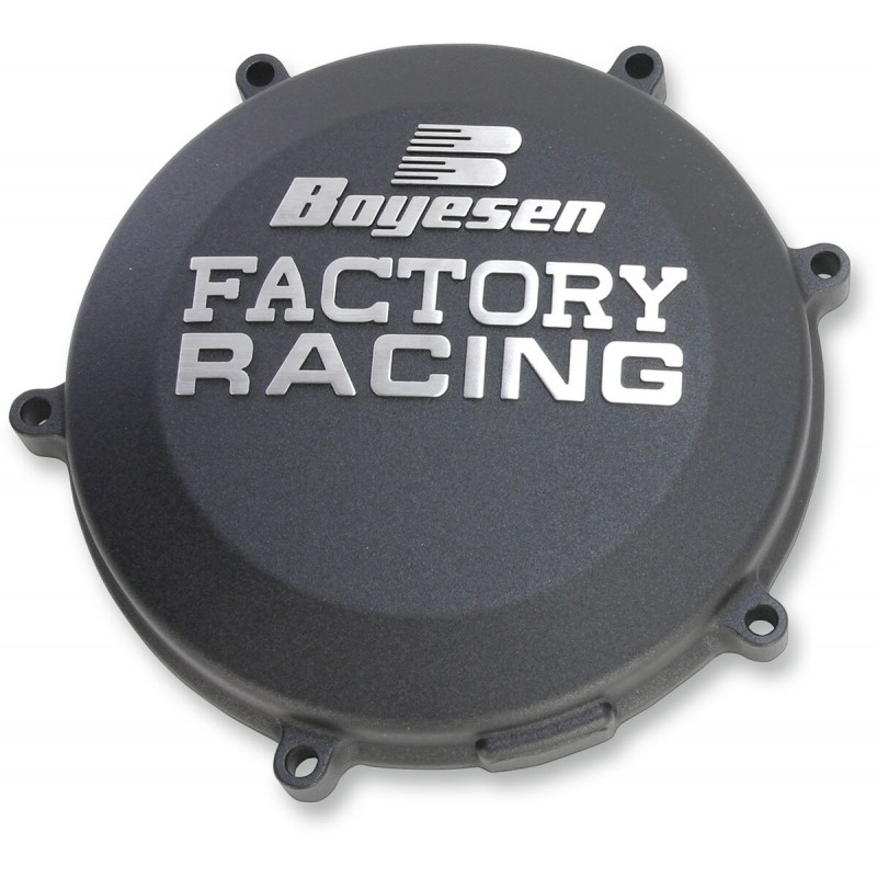 Couvercle d'embrayage Boyesen Factory Racing noir - Kawasaki KX450F 2016-2018 - Dr Rider