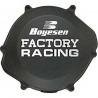 Couvercle d'embrayage Boyesen Factory Racing noir - Honda CRF450R / CRF450RX 2017-2026 - Dr Rider