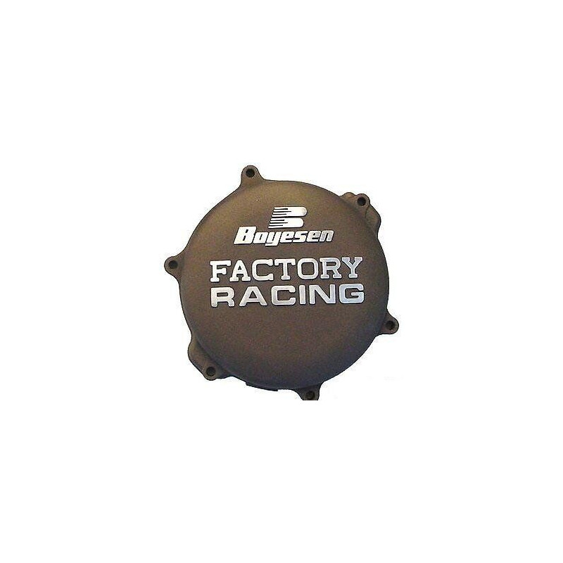 Couvercle d'embrayage Boyesen Factory Racing magnésium - Honda CRF450R / CRF450RX 2017-2026 - Dr Rider