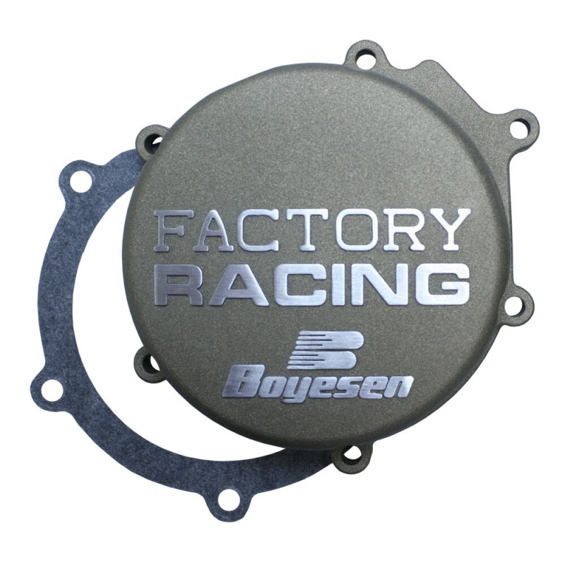 Couvercle d'allumage Boyesen Factory Racing magnésium - Kawasaki KX500 1986-2004 - Dr Rider