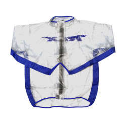 Veste de pluie RFX Sport Series - taille XL - transparent/bleu