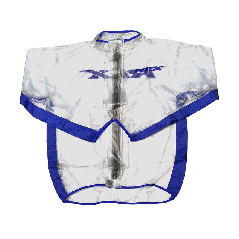 Veste de pluie RFX Sport Series - taille XL - transparent/bleu