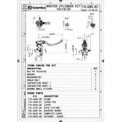 BRAKE MC RCS - 06102485 | Dr Rider