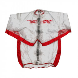 Veste de pluie RFX Sport Series - taille XL - transparent/rouge