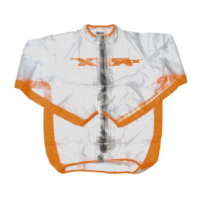Veste de pluie RFX Sport Series - taille XS - transparent/orange