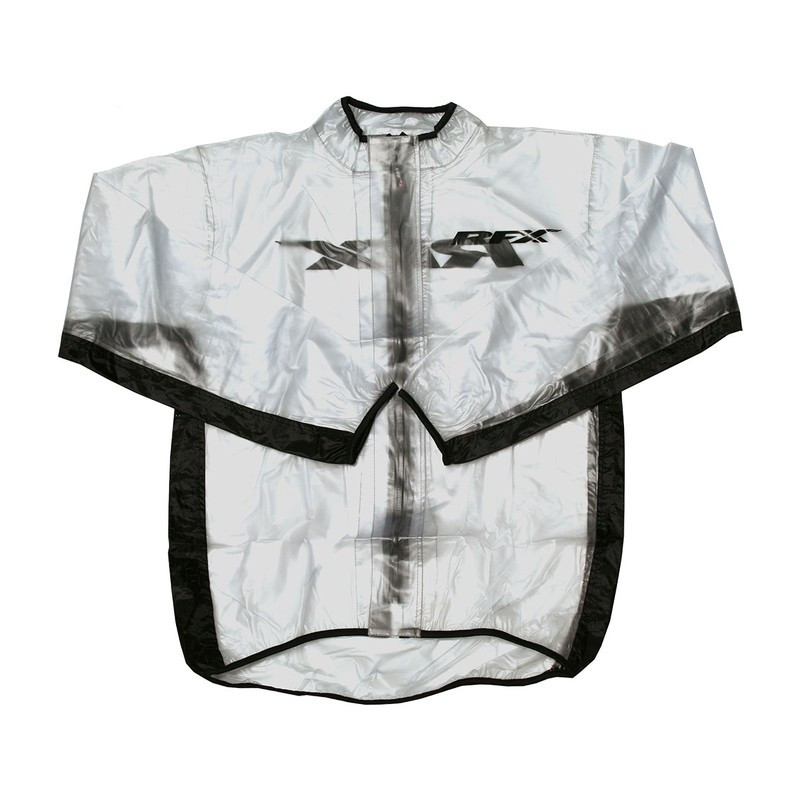Veste de pluie RFX Sport Series - taille 2XL - transparent/noir