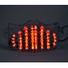 Feu arrière BIHR LED avec clignotants intégrés Yamaha FZ6