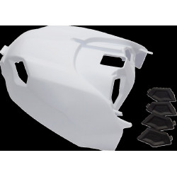 AIR BOX VENTED COVER WHITE YAM - 05204052 | Dr Rider
