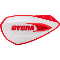 CYCLONE HANDGUARDS WT/RD - 06351733