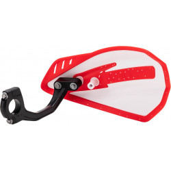 CYCLONE HANDGUARDS WT/RD - 06351733