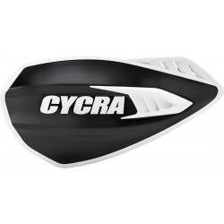 CYCLONE HANDGUARDS BK/WT - 06351736