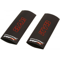 Protection de fourche supérieure RFX Race Series Forkshrink logo KYB - rouge