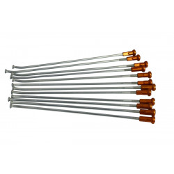 SPOKE KIT FR 14 SIL/OR - 02110237