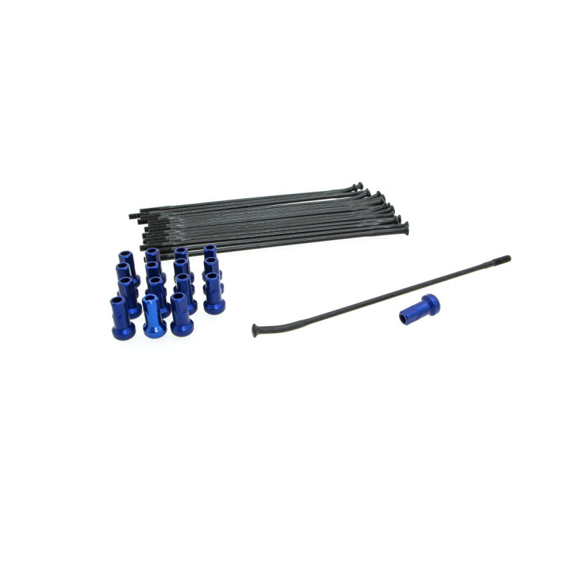 SPOKE KIT RR 16 BK/BL - 02110252