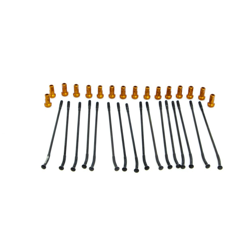 SPOKE KIT RR 14 BK/OR - 02110254