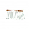 SPOKE KIT RR 12 SIL/OR - 02110256