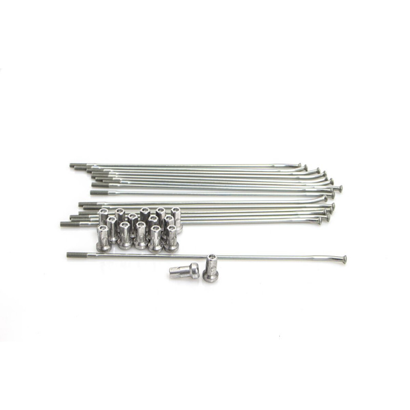 SPOKES 19 FR SI/SI NIP 16PC - 02110259