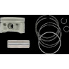 Kit piston coulé PROX Ø83,00 mm Yamaha YFM350 Raptor/Warrior 1987-2012 - Dr Rider
