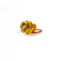 Bouchon de vidange aimanté RFX (jaune) [M12 x 10 mm x 1,25]
