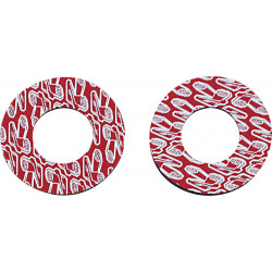 RENTHAL GRIP DONUTZ RED - 06300079 - Dr Rider