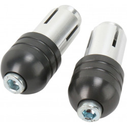 RENTHAL ROAD BAR ENDS GREY - 06340001 - Dr Rider
