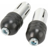 RENTHAL ROAD BAR ENDS GREY - 06340001 - Dr Rider