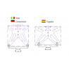 Catadioptre LIGHTECH support horizontale - Dr Rider